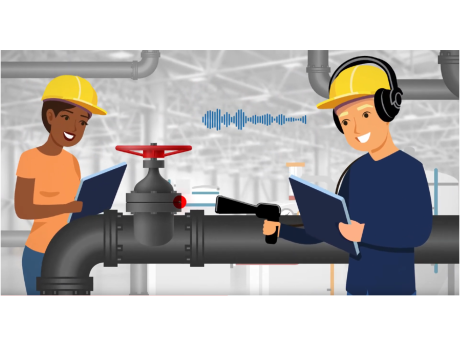 Compressed air leak study