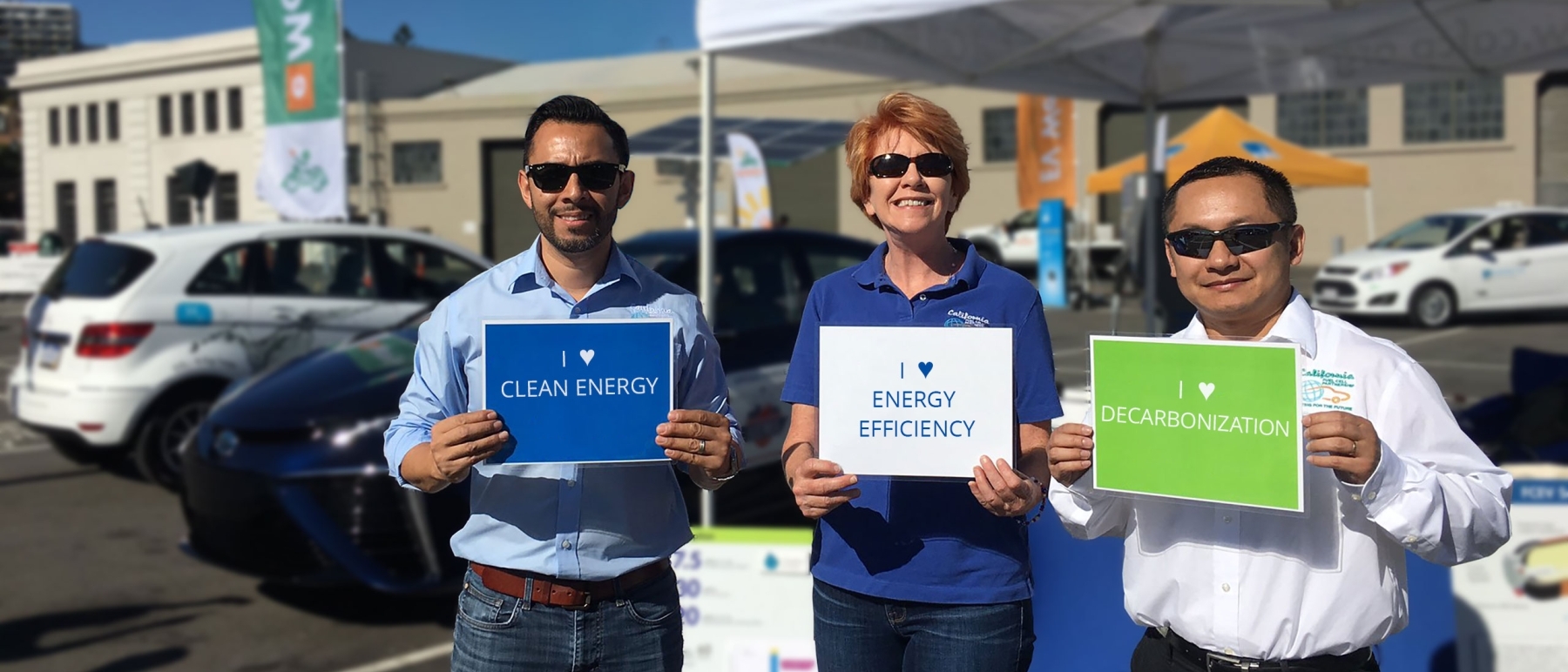 Frontier Energy at electric vehicle event